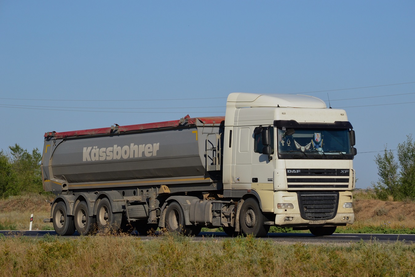 Волгоградская область, № В 111 УЕ 134 — DAF XF105 FT