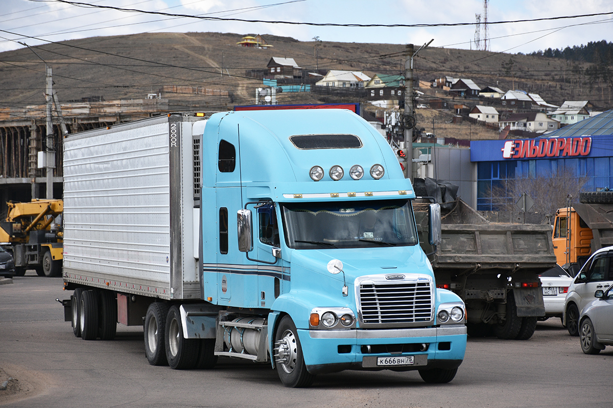 Забайкальский край, № К 666 ВН 75 — Freightliner Century Class