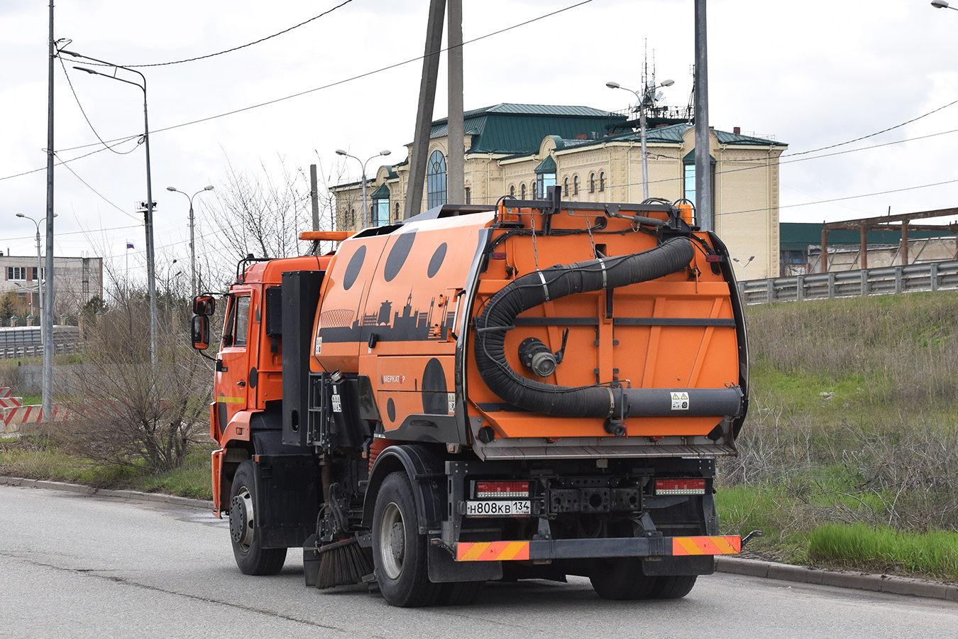 Волгоградская область, № Н 808 КВ 134 — КамАЗ-53605-50