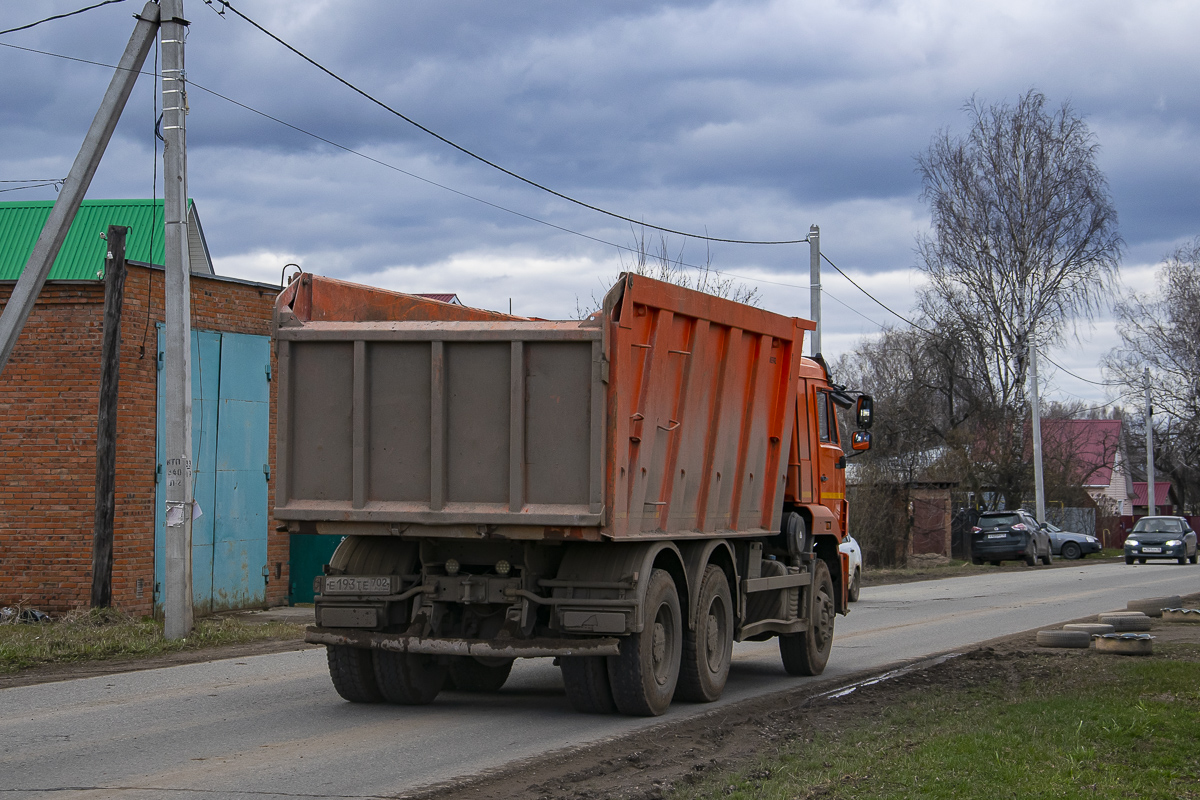 Башкортостан, № Е 193 ТЕ 702 — КамАЗ-6520-53