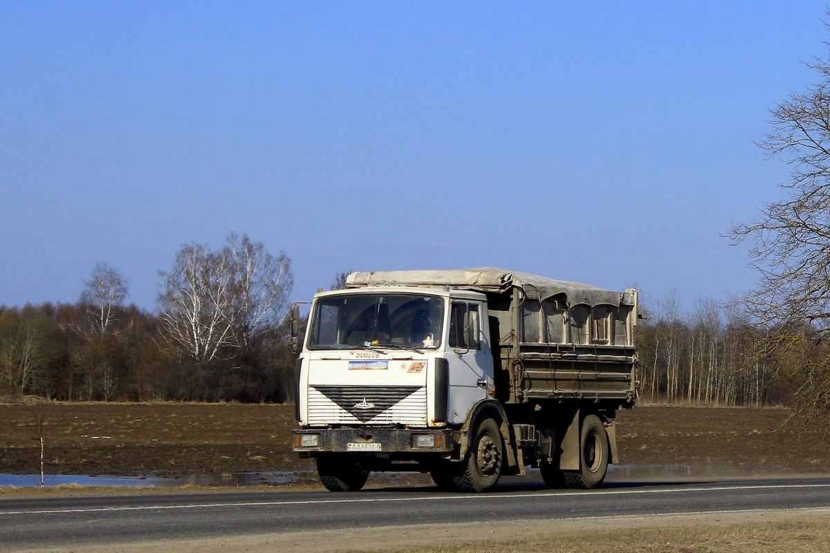 Могилёвская область, № АА 6624-6 — МАЗ-5551 (общая модель)