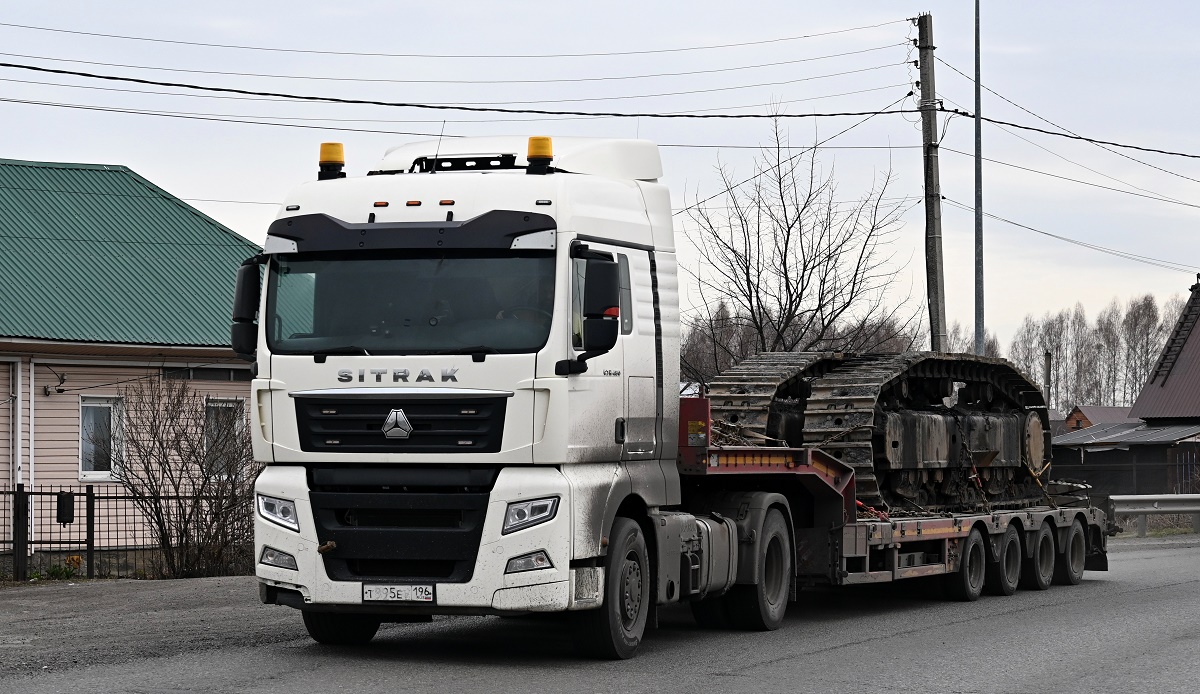 Свердловская область, № Т 995 ЕУ 196 — Sitrak C7H ZZ4186