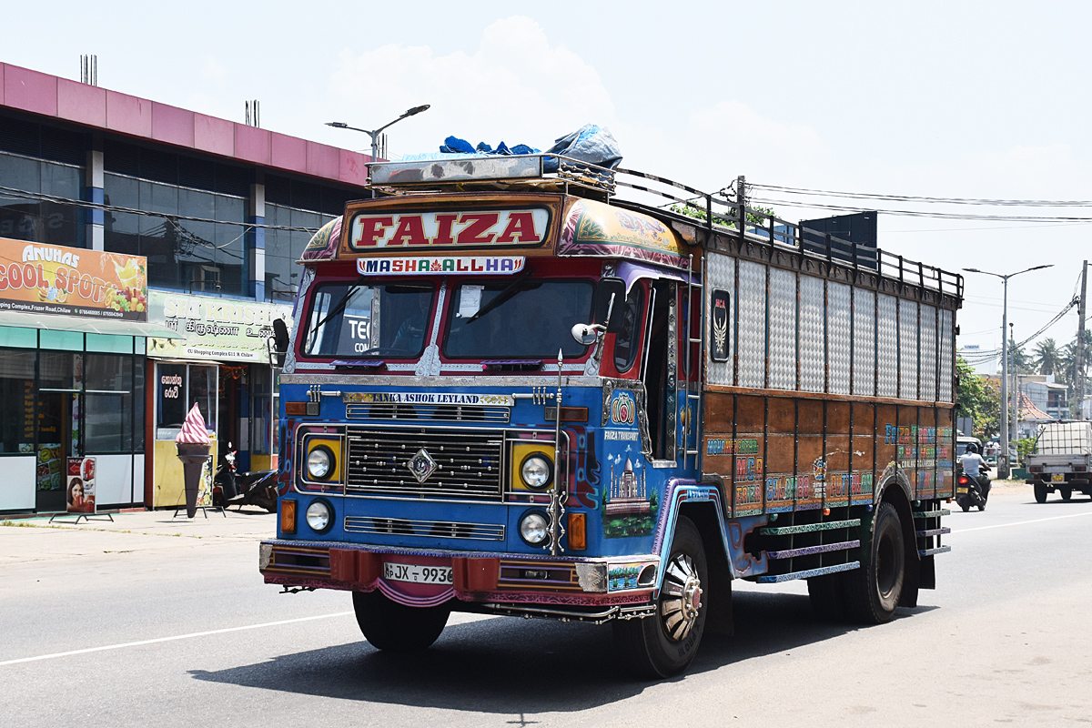 Шри-Ланка, № JX-9936 — Lanka Ashok Leyland (общая модель)