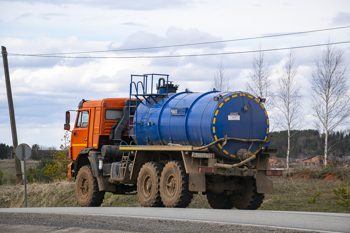 Пермский край, № А 203 АЕ 159 — КамАЗ-43118 (общая модель)