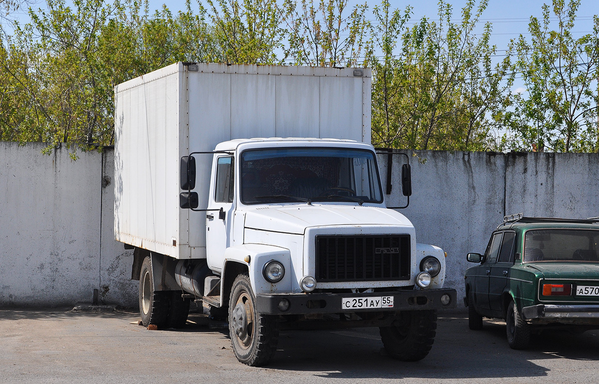 Омская область, № С 251 АУ 55 — ГАЗ-3307