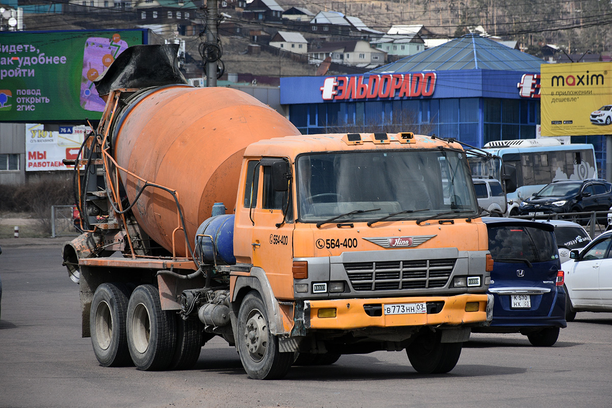 Бурятия, № В 773 НН 03 — Hino (общая модель)