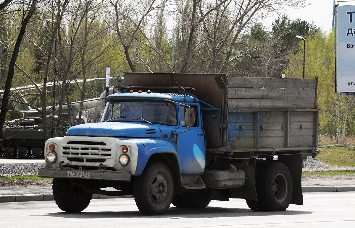 Омская область, № К 138 РЕ 55 — ЗИЛ-495710