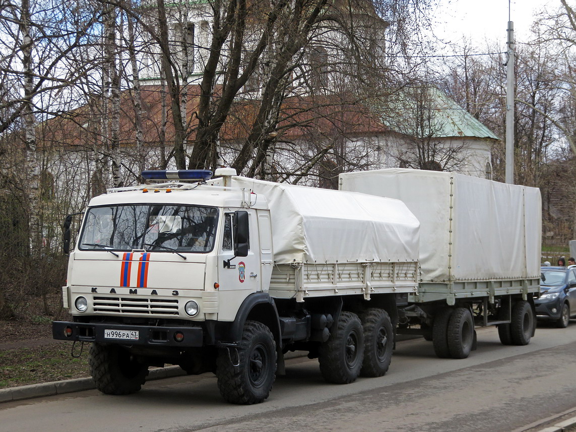 Кировская область, № Н 996 РА 43 — КамАЗ-43101