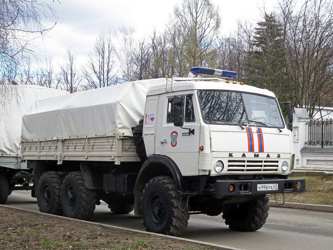 Кировская область, № Н 996 РА 43 — КамАЗ-43101