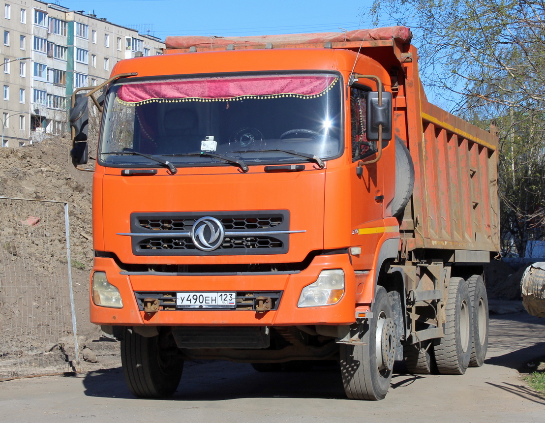 Краснодарский край, № У 490 ЕН 123 — Dongfeng KC DFL3251