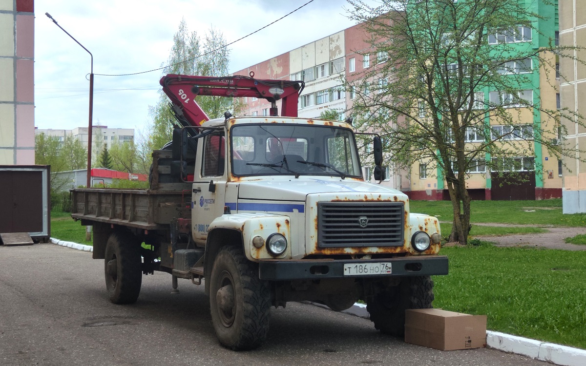 Ярославская область, № Т 186 НО 76 — ГАЗ-33088 «Садко»