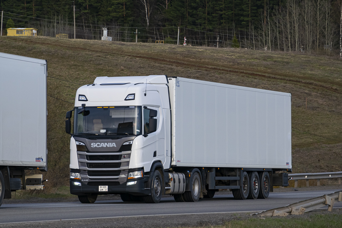 Чувашия, № М 339 СМ 21 — Scania ('2016) R440