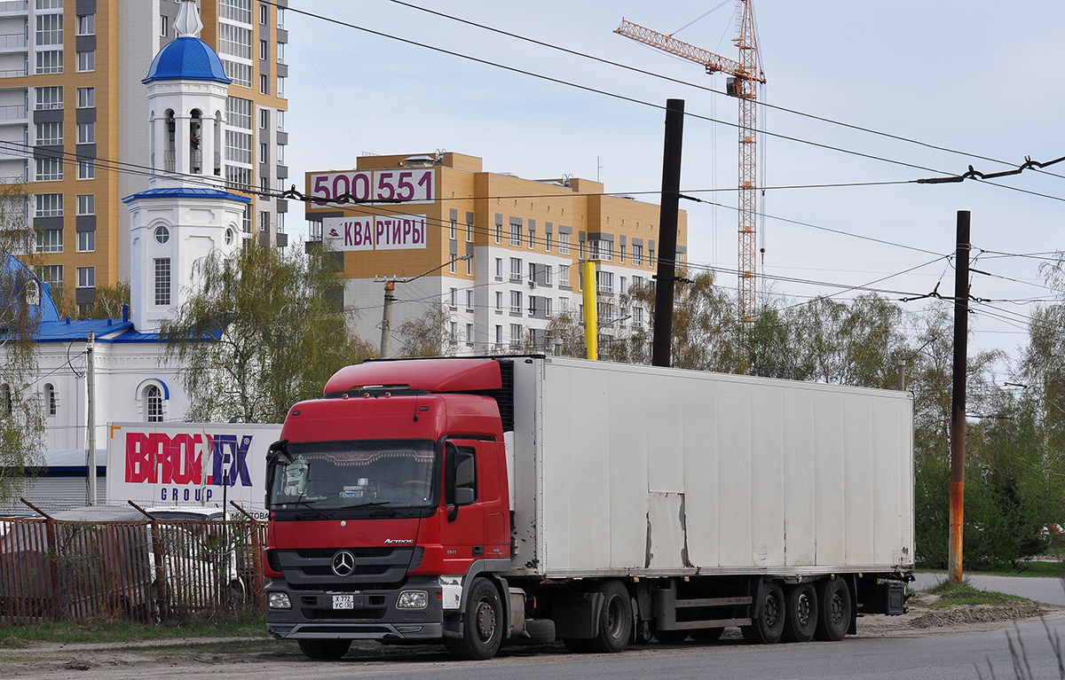 Омская область, № Х 772 УС 55 — Mercedes-Benz Actros '09 1841 [Z9M]