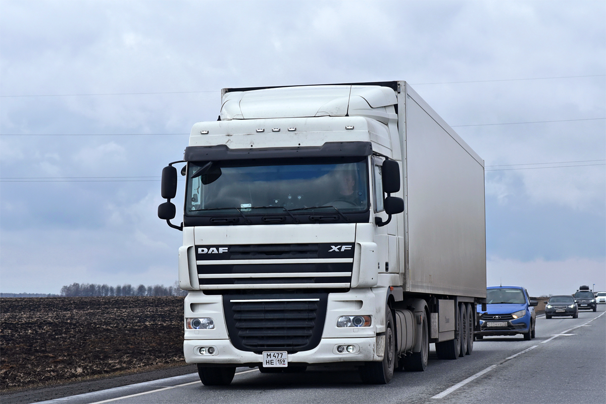 Пермский край, № М 477 НЕ 159 — DAF XF105 FT