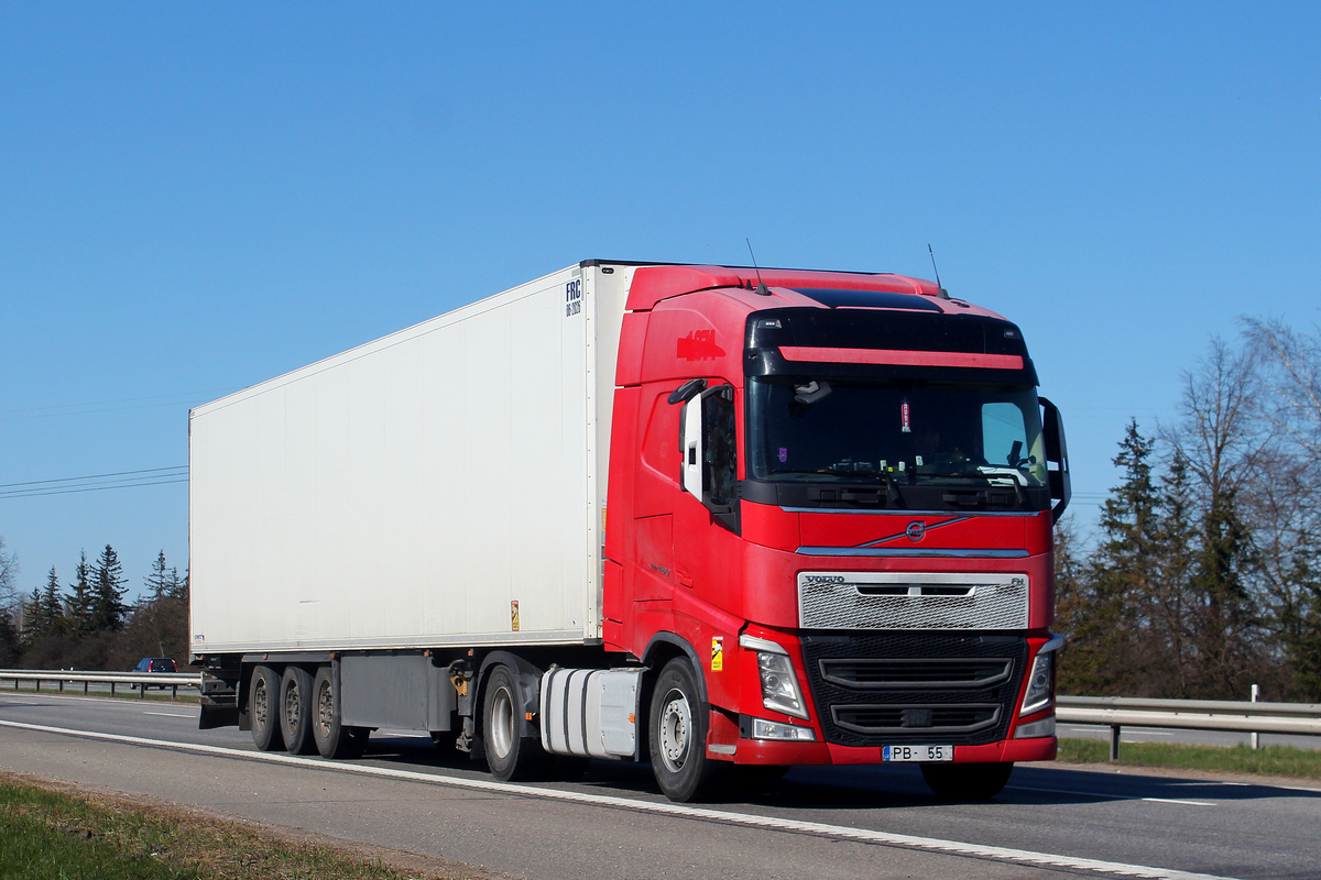Латвия, № PB-55 — Volvo ('2012) FH.460