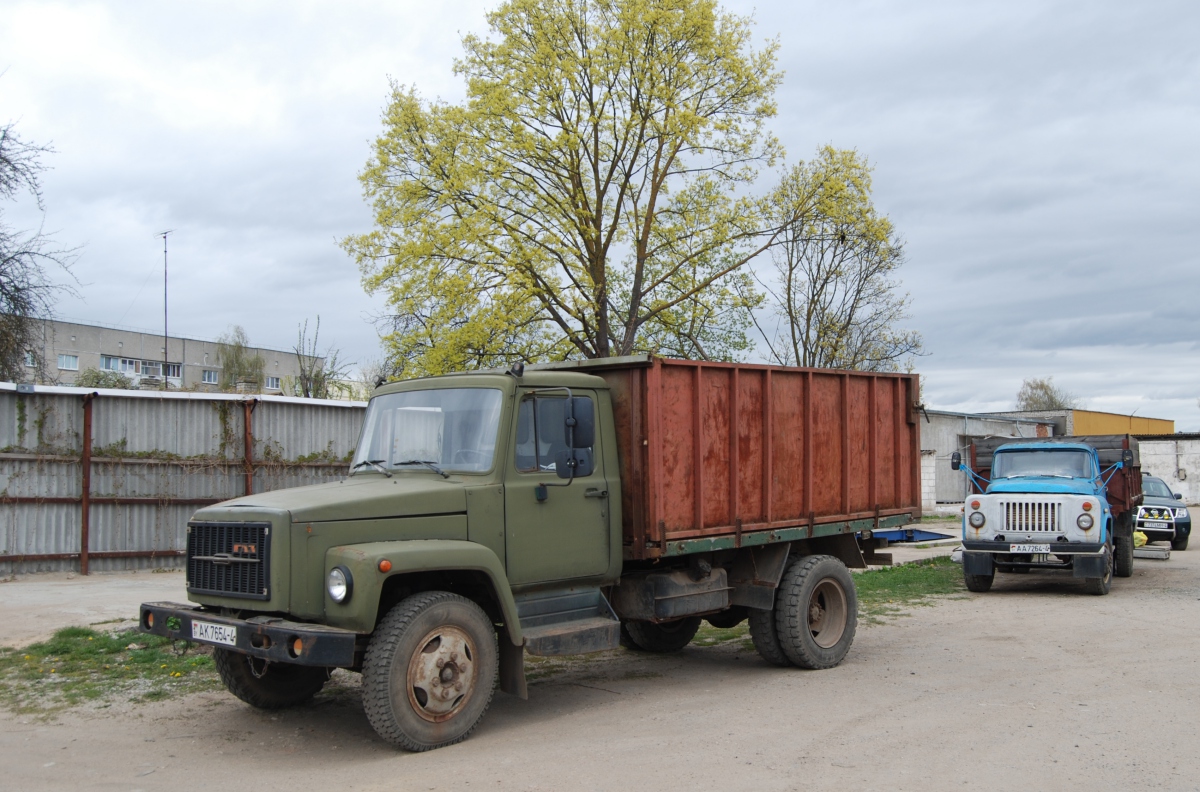 Гродненская область, № АК 7654-4 — ГАЗ-3306/3307/3309 (общая модель)