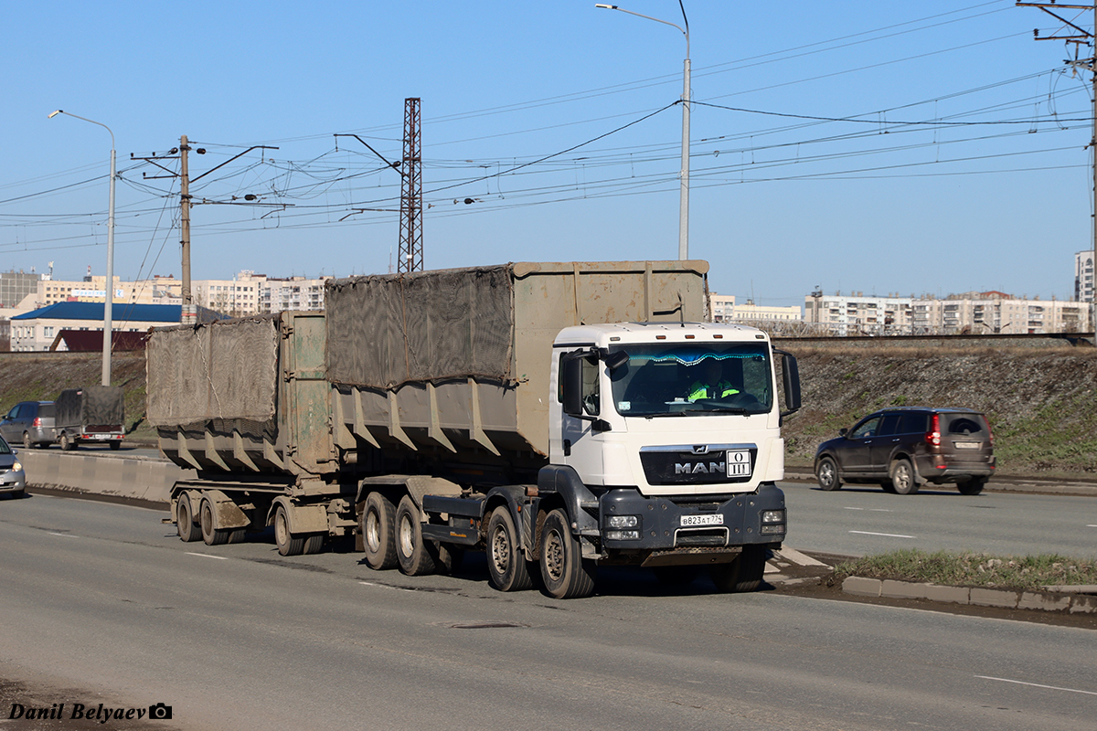Челябинская область, № В 823 АТ 774 — MAN TGS 41.440