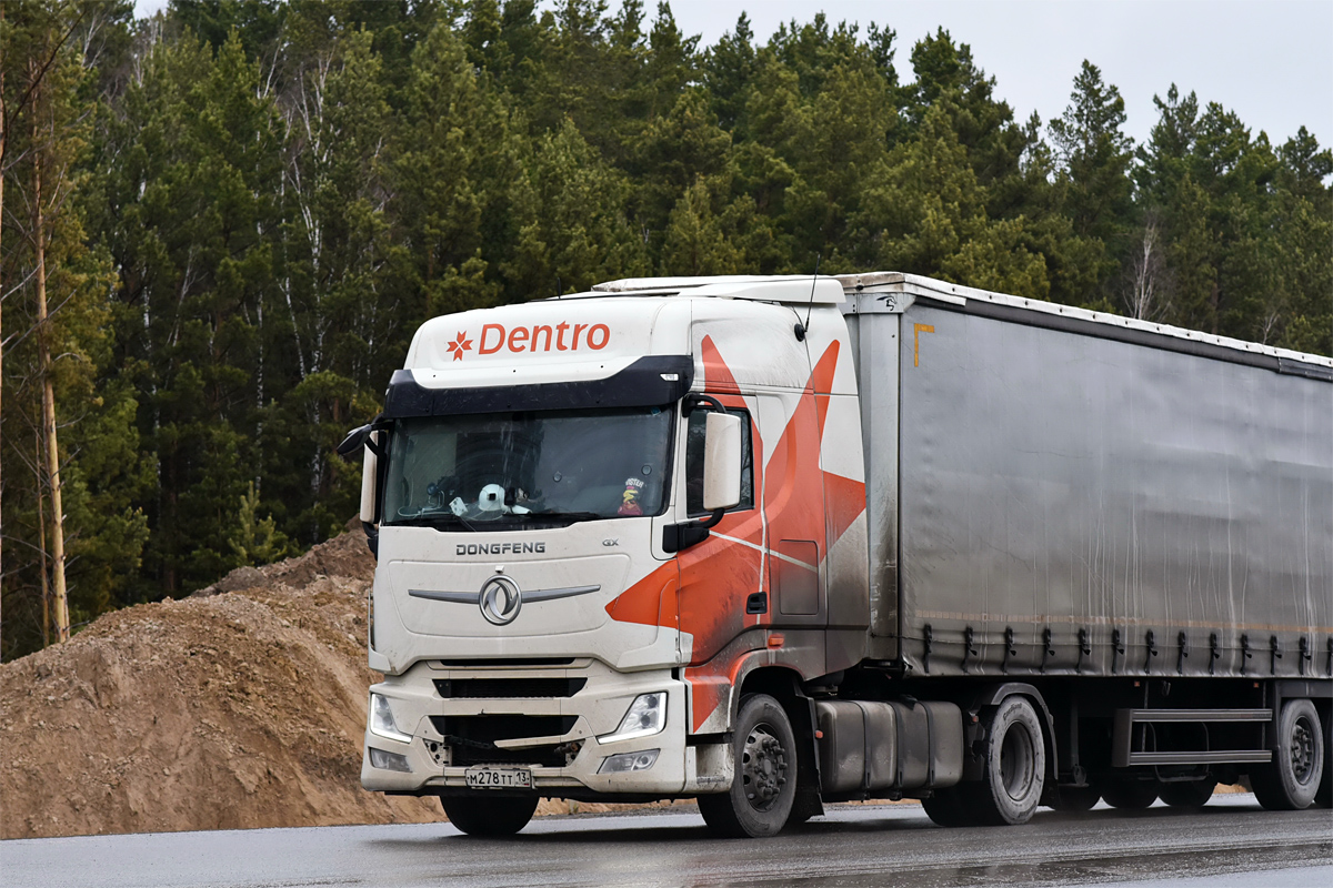 Мордовия, № М 278 ТТ 13 — Dongfeng GX DFH4180