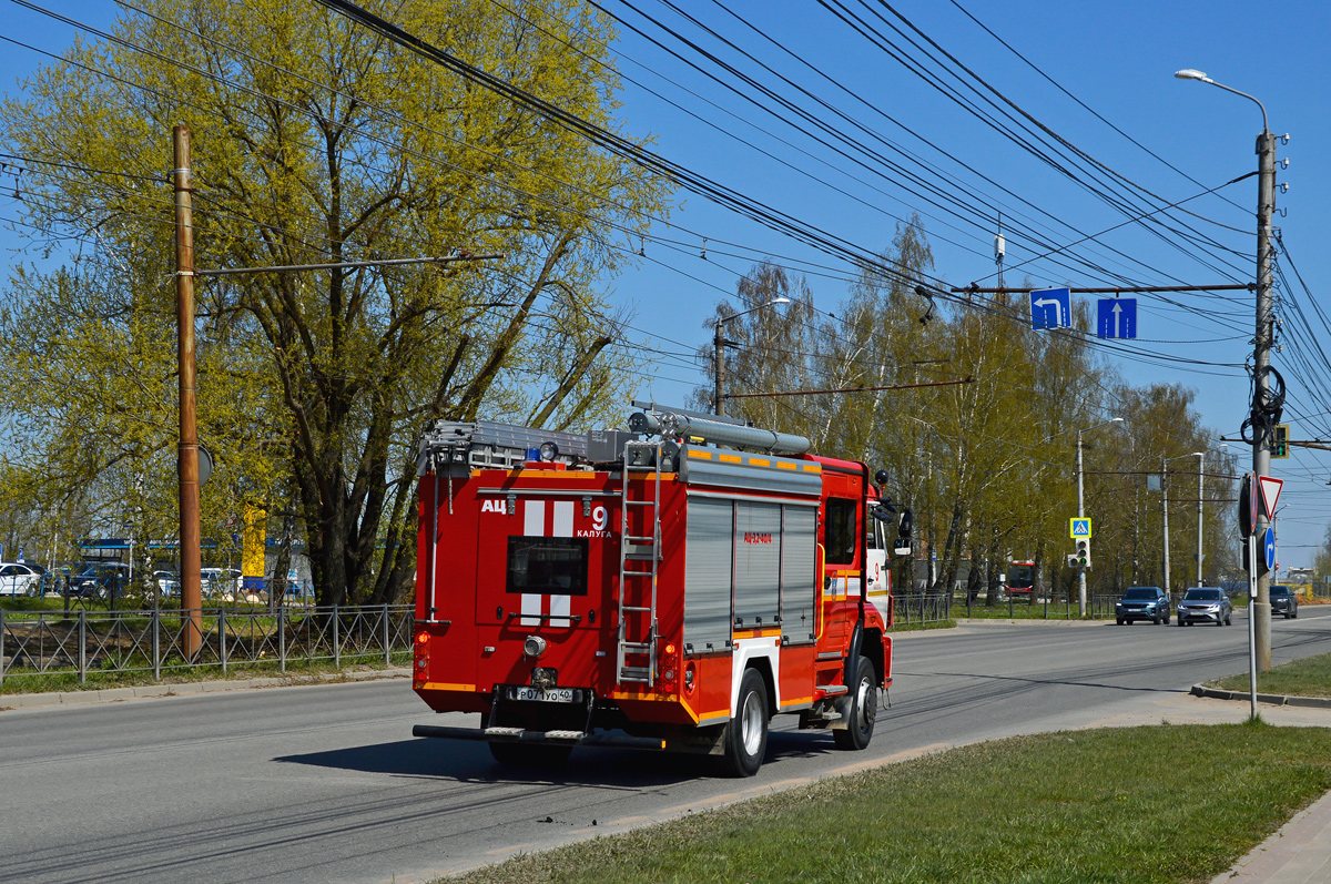 Калужская область, № Р 071 УО 40 — КамАЗ-43265-D5(66)