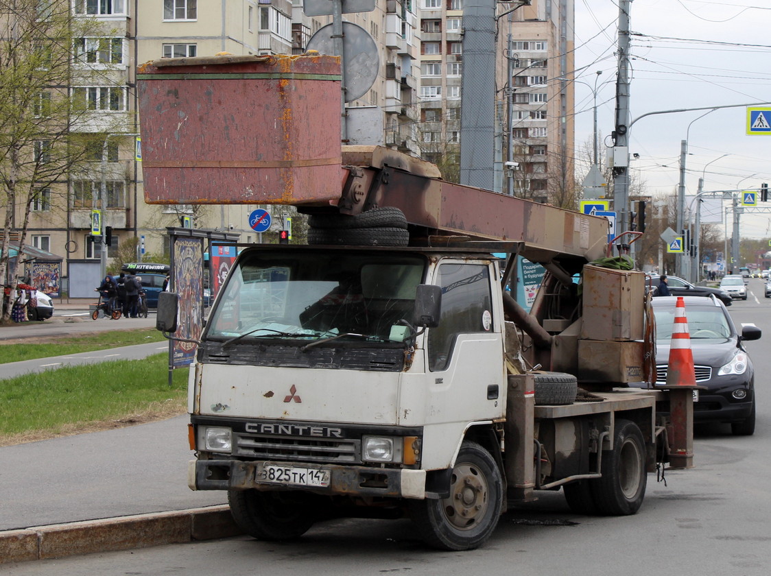 Ленинградская область, № В 825 ТК 147 — Mitsubishi Fuso Canter