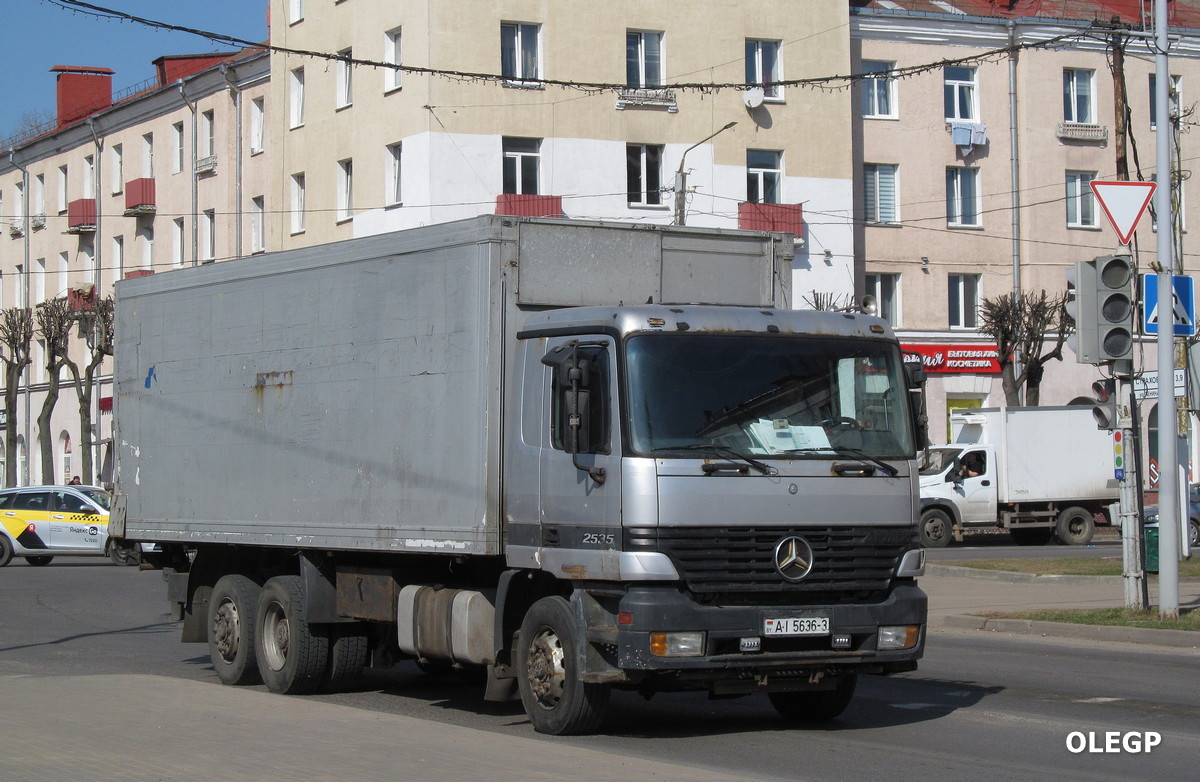 Гомельская область, № АІ 5636-3 — Mercedes-Benz Actros ('1997) 2535