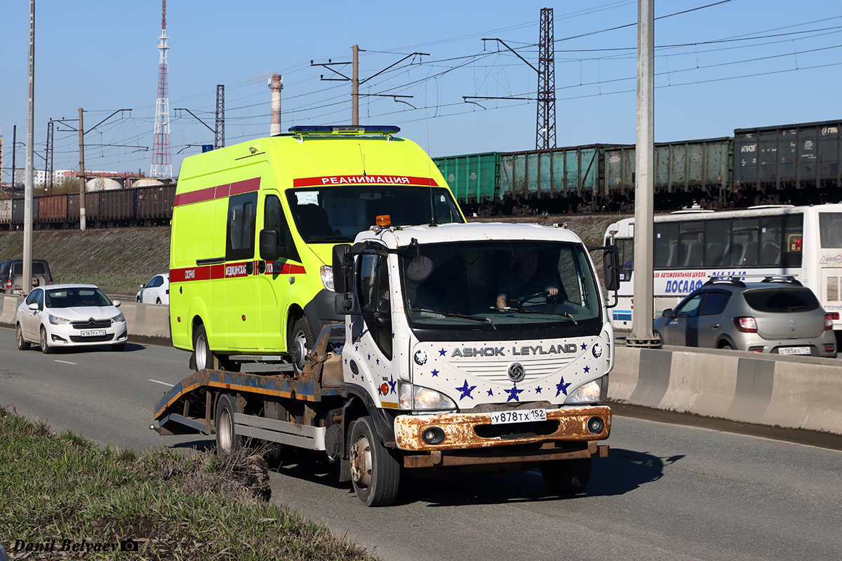 Нижегородская область, № У 878 ТХ 152 — Ashok Leyland (общая модель)