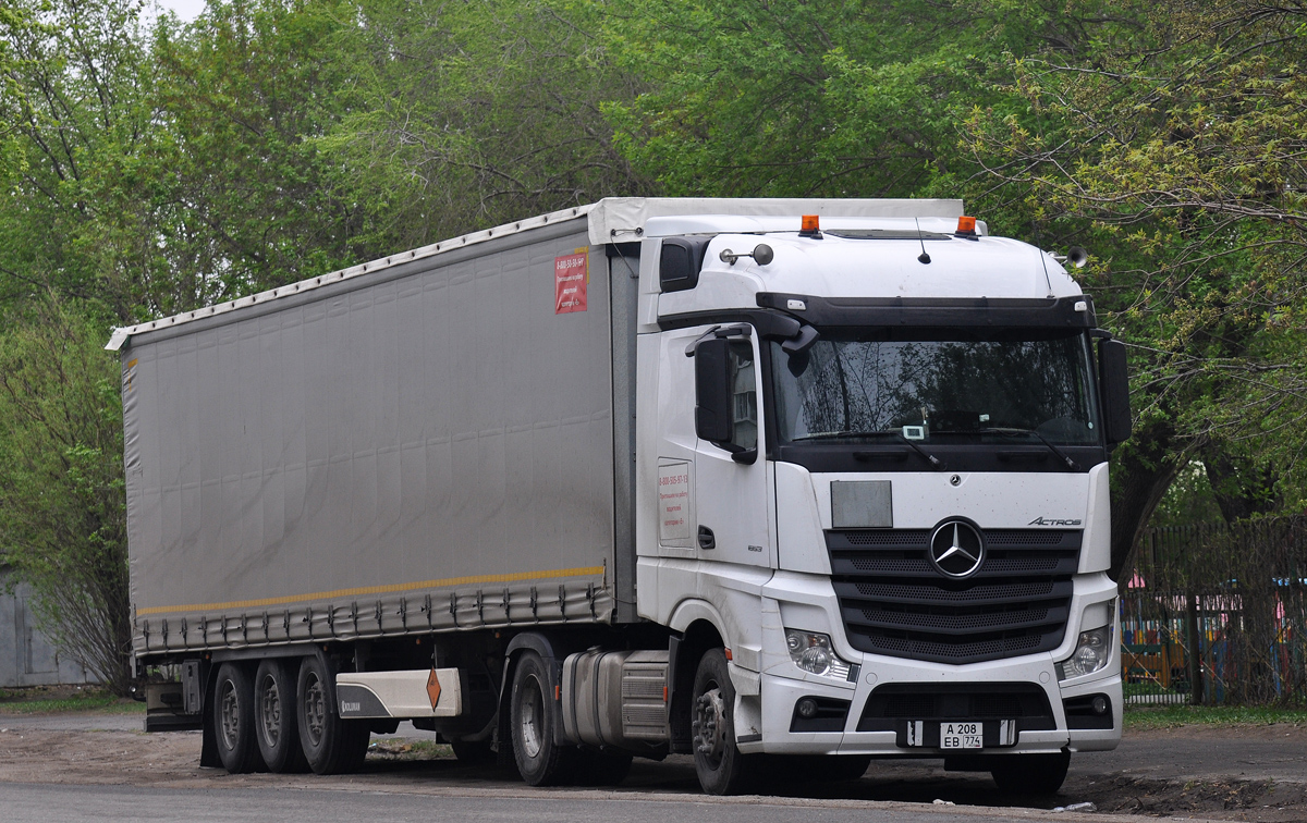 Челябинская область, № А 208 ЕВ 774 — Mercedes-Benz Actros ('2022) [LRD]
