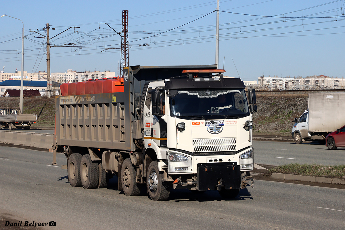 Челябинская область, № 628 — FAW J6 CA3310