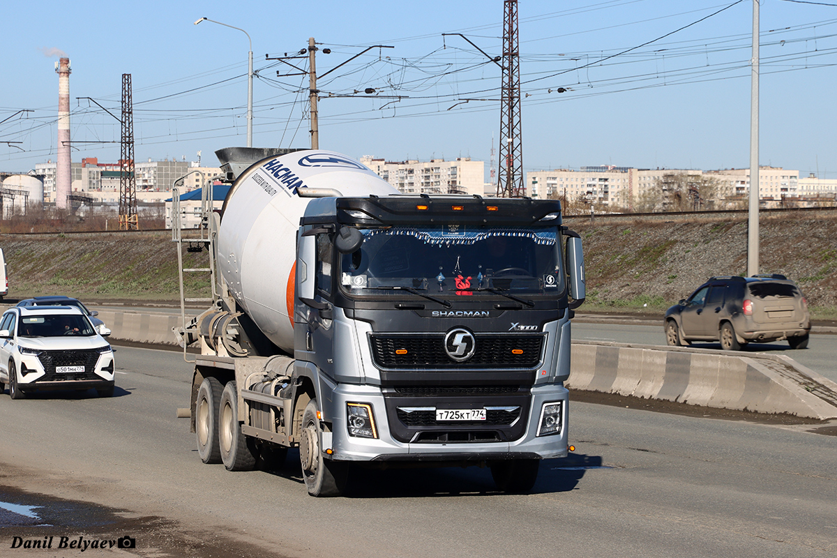 Челябинская область, № Т 725 КТ 774 — Shaanxi Shacman X3000 SX5258