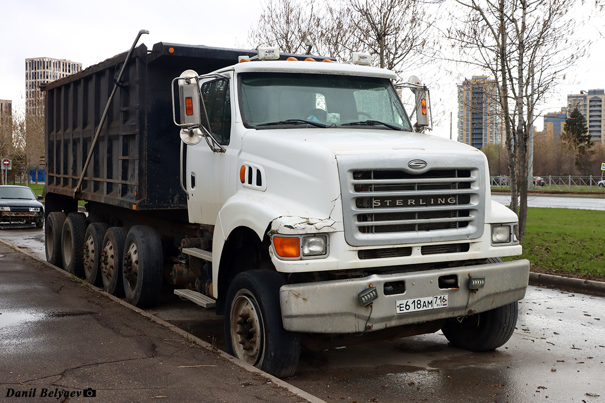 Татарстан, № Е 618 АМ 716 — Sterling (общая модель)