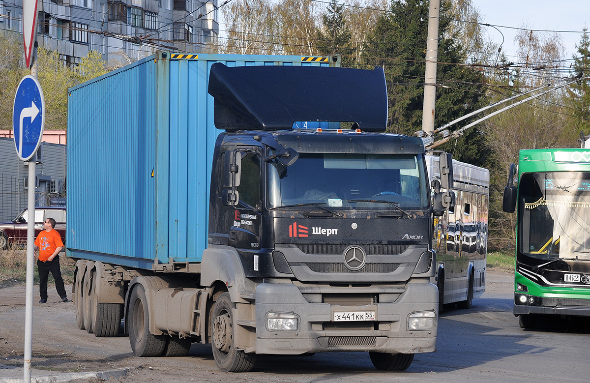 Омская область, № Х 441 КК 55 — Mercedes-Benz Axor 1836