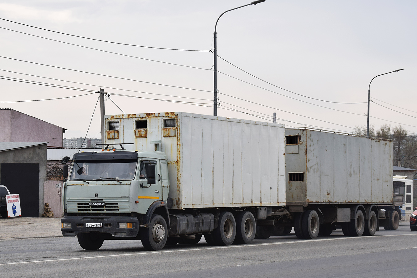 Дагестан, № Т 324 СЕ 05 — КамАЗ-5320