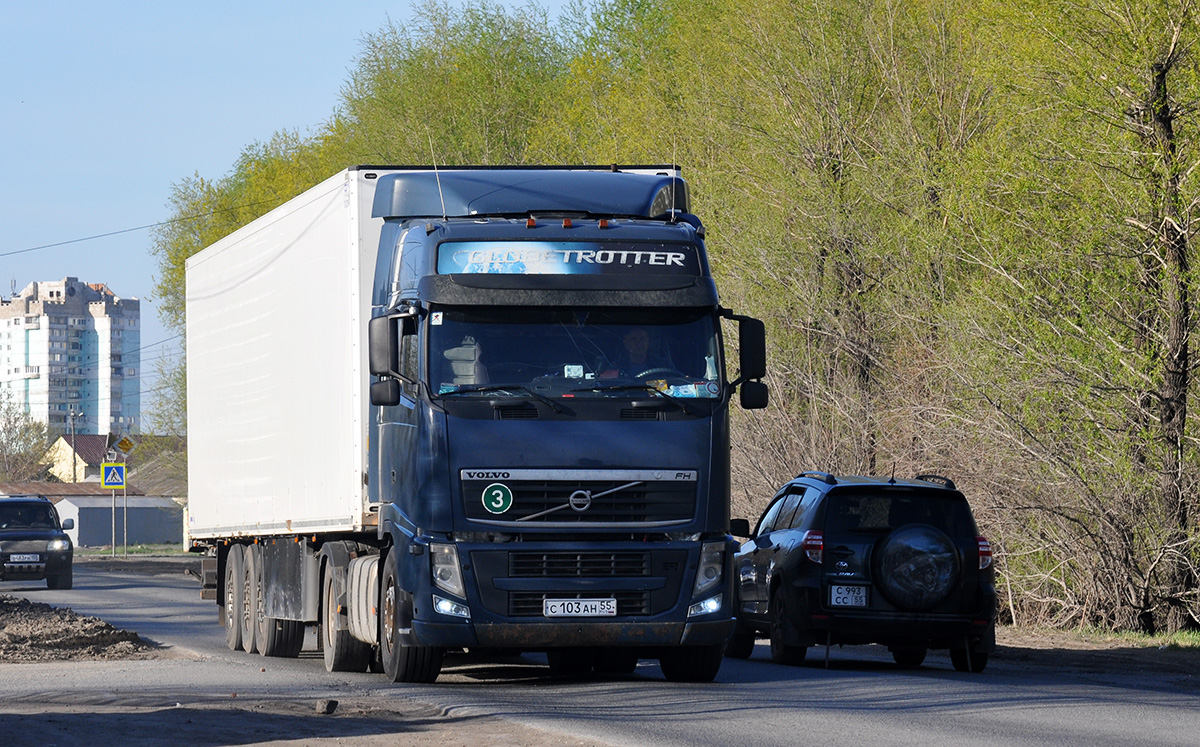 Омская область, № С 103 АН 55 — Volvo ('2008) FH.460