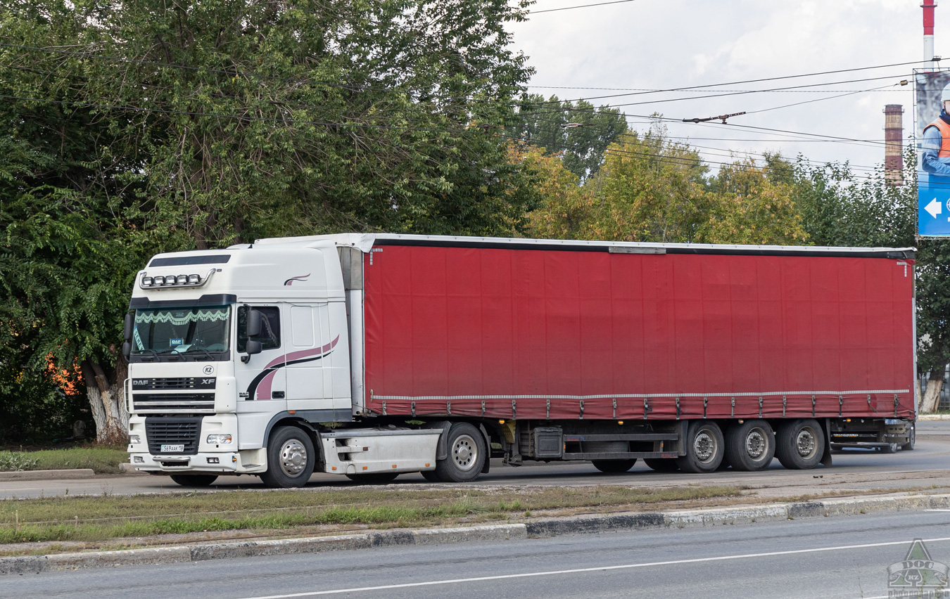 Абайская область, № 569 AAK 18 — DAF XF95 FT