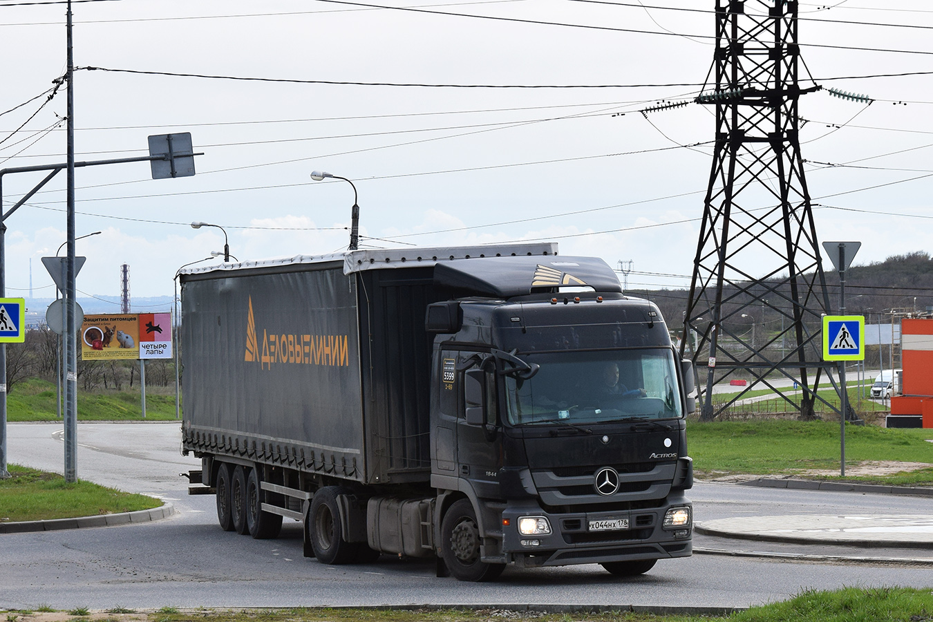 Санкт-Петербург, № 5399 — Mercedes-Benz Actros ('2009) 1844