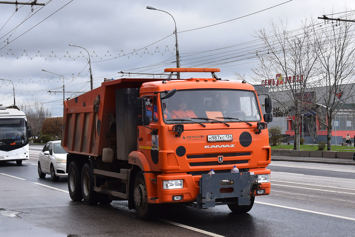 Волгоградская область, № Н 897 КС 134 — КамАЗ-65115-37