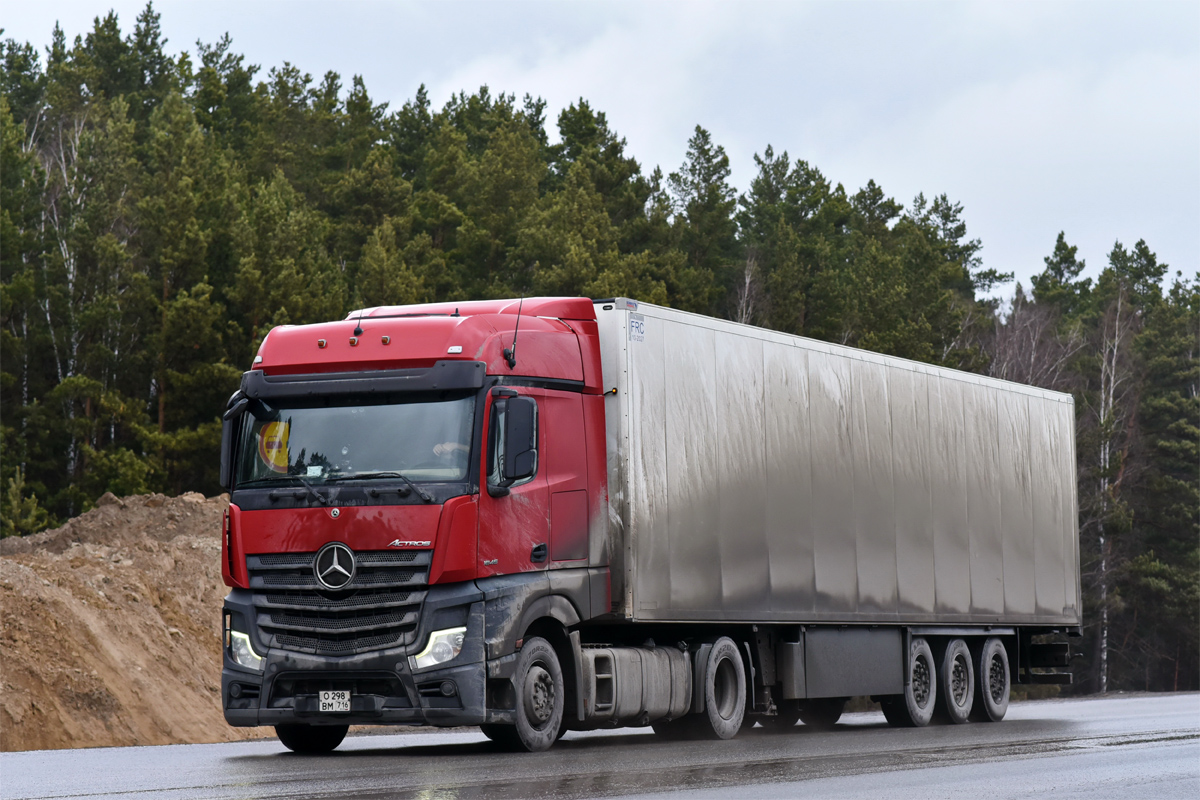 Татарстан, № О 298 ВМ 716 — Mercedes-Benz Actros '18 1845 [Z9M]