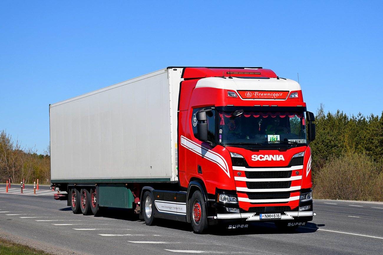 Литва, № NMH 616 — Scania ('2016) R450