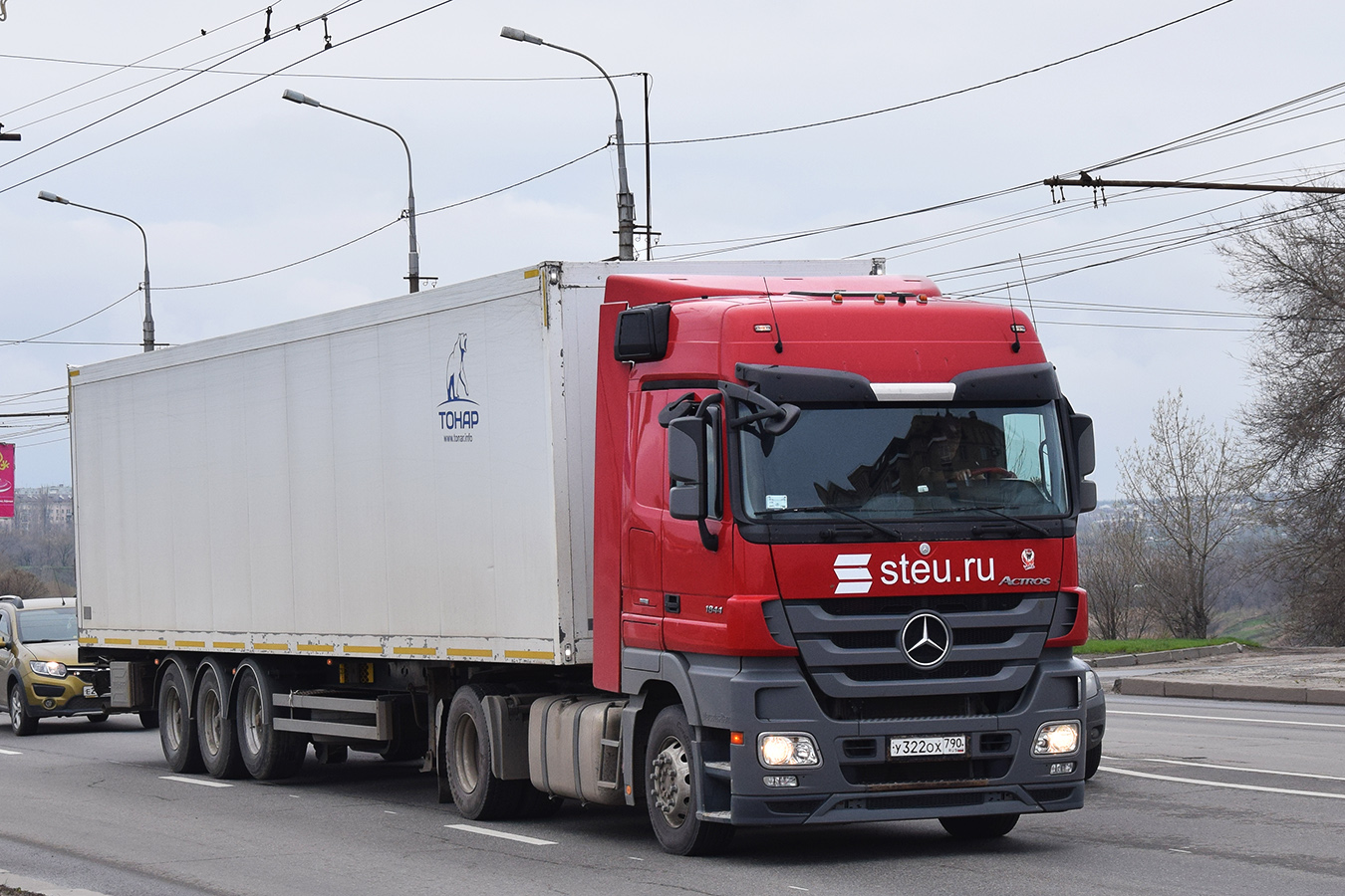 Московская область, № У 322 ОХ 790 — Mercedes-Benz Actros '09 1844 [Z9M]