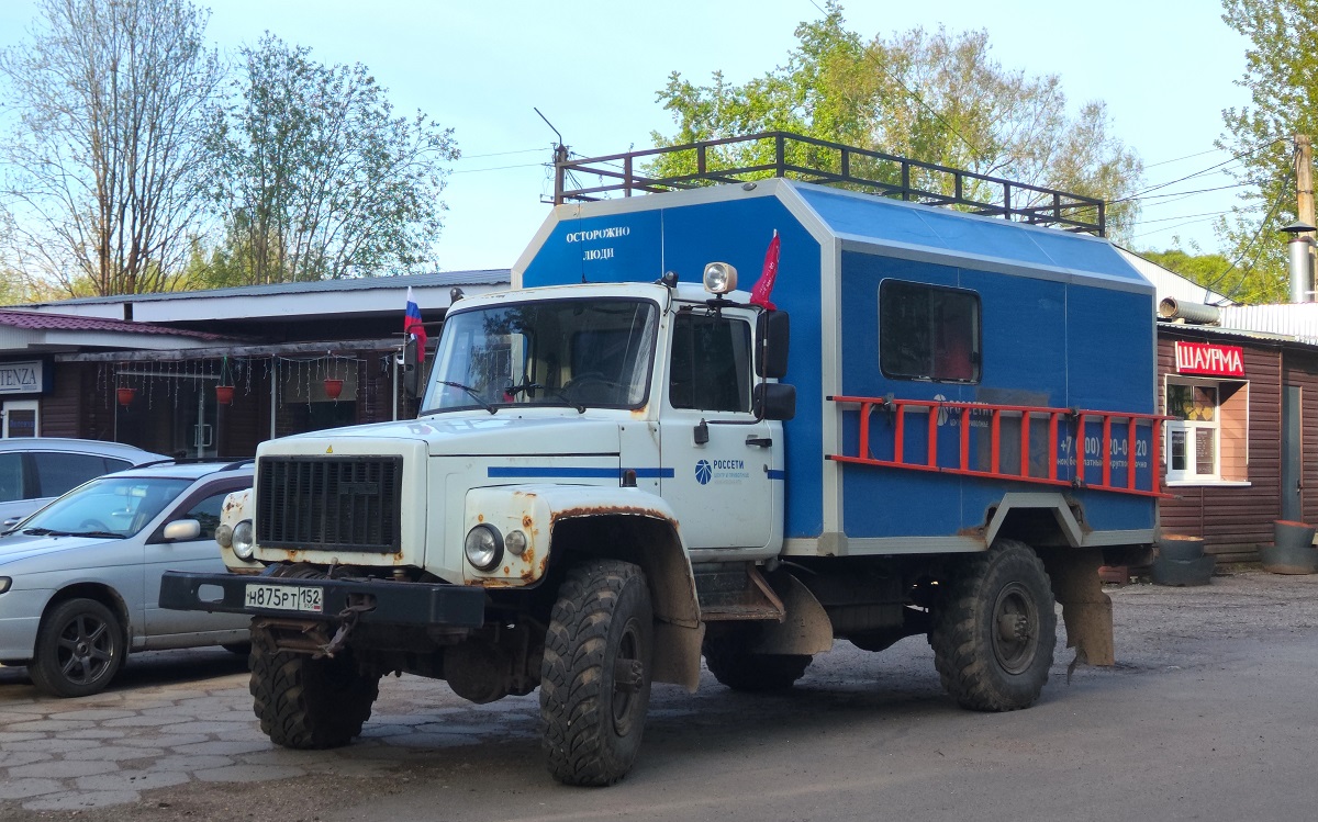 Нижегородская область, № Н 875 РТ 152 — ГАЗ-33081 «Садко»