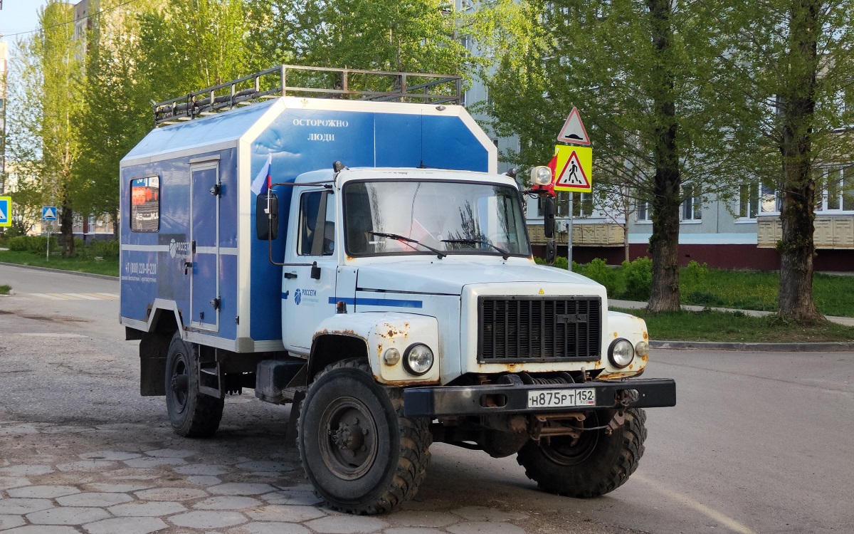Нижегородская область, № Н 875 РТ 152 — ГАЗ-33081 «Садко»