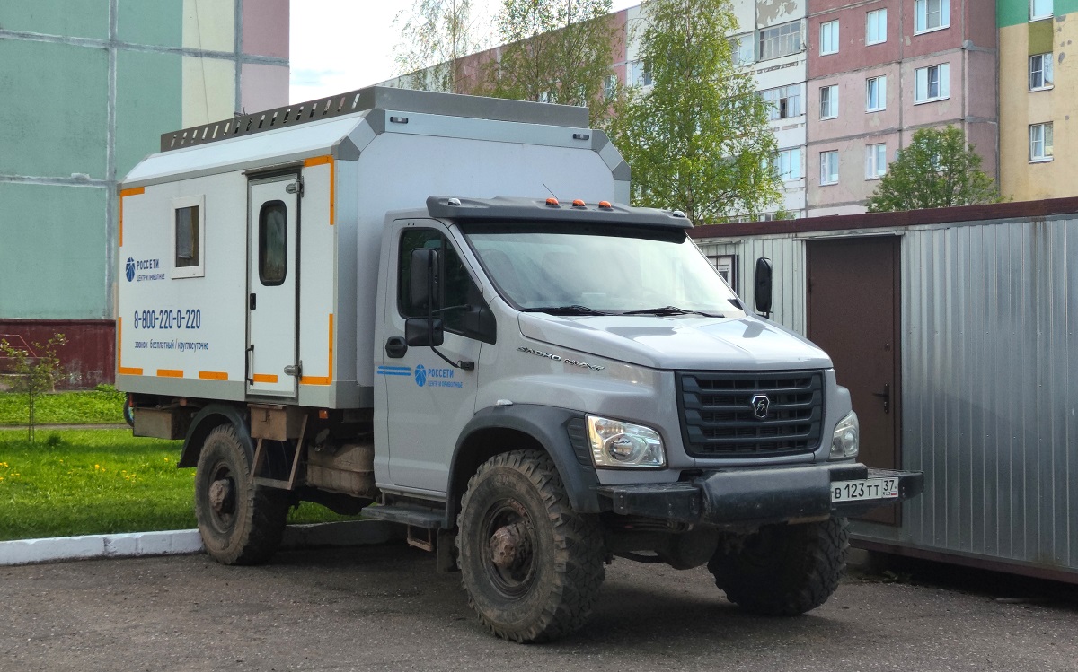 Ивановская область, № В 123 ТТ 37 — ГАЗ-C41A23 "Садко NEXT"