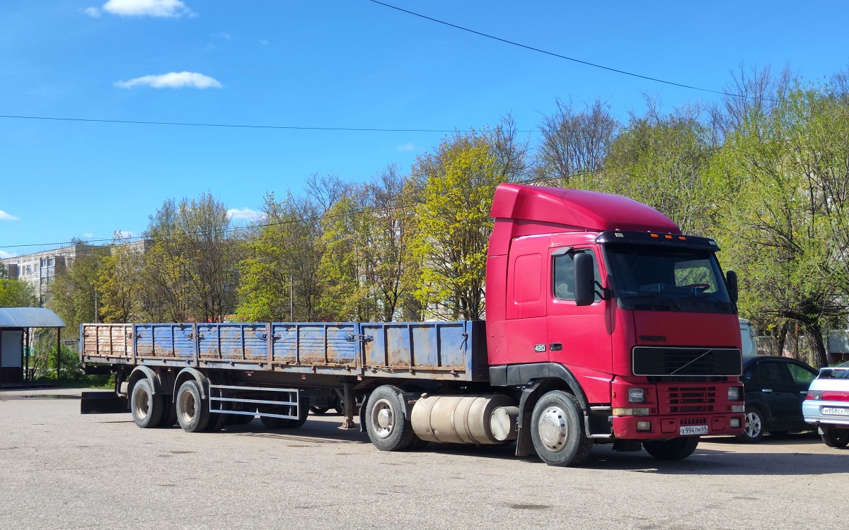 Тверская область, № Х 994 ТМ 69 — Volvo ('1993) FH12.420