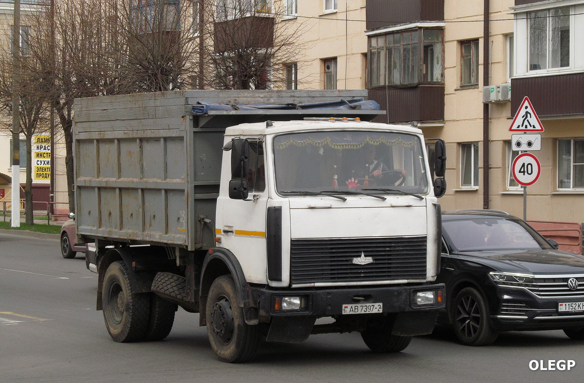 Витебская область, № АВ 7397-2 — МАЗ-5551 (общая модель)