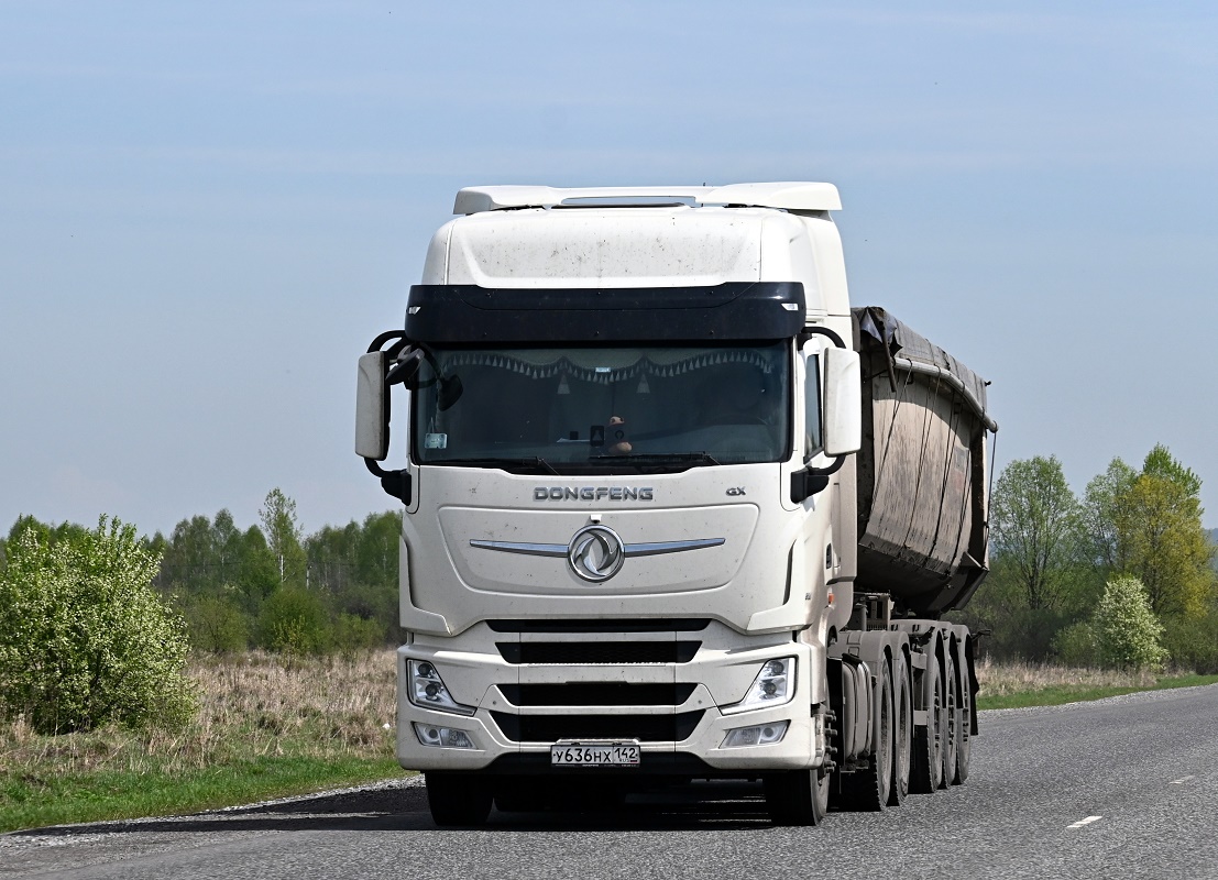Кемеровская область, № У 636 НХ 142 — Dongfeng GX DFH4271