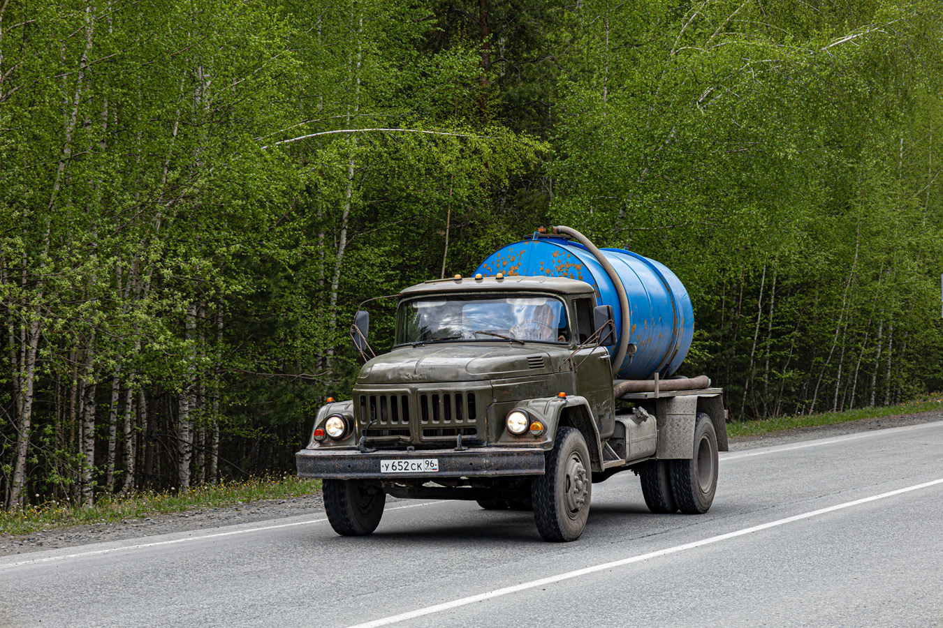 Свердловская область, № У 652 СК 96 — ЗИЛ-431412 (УАМЗ)