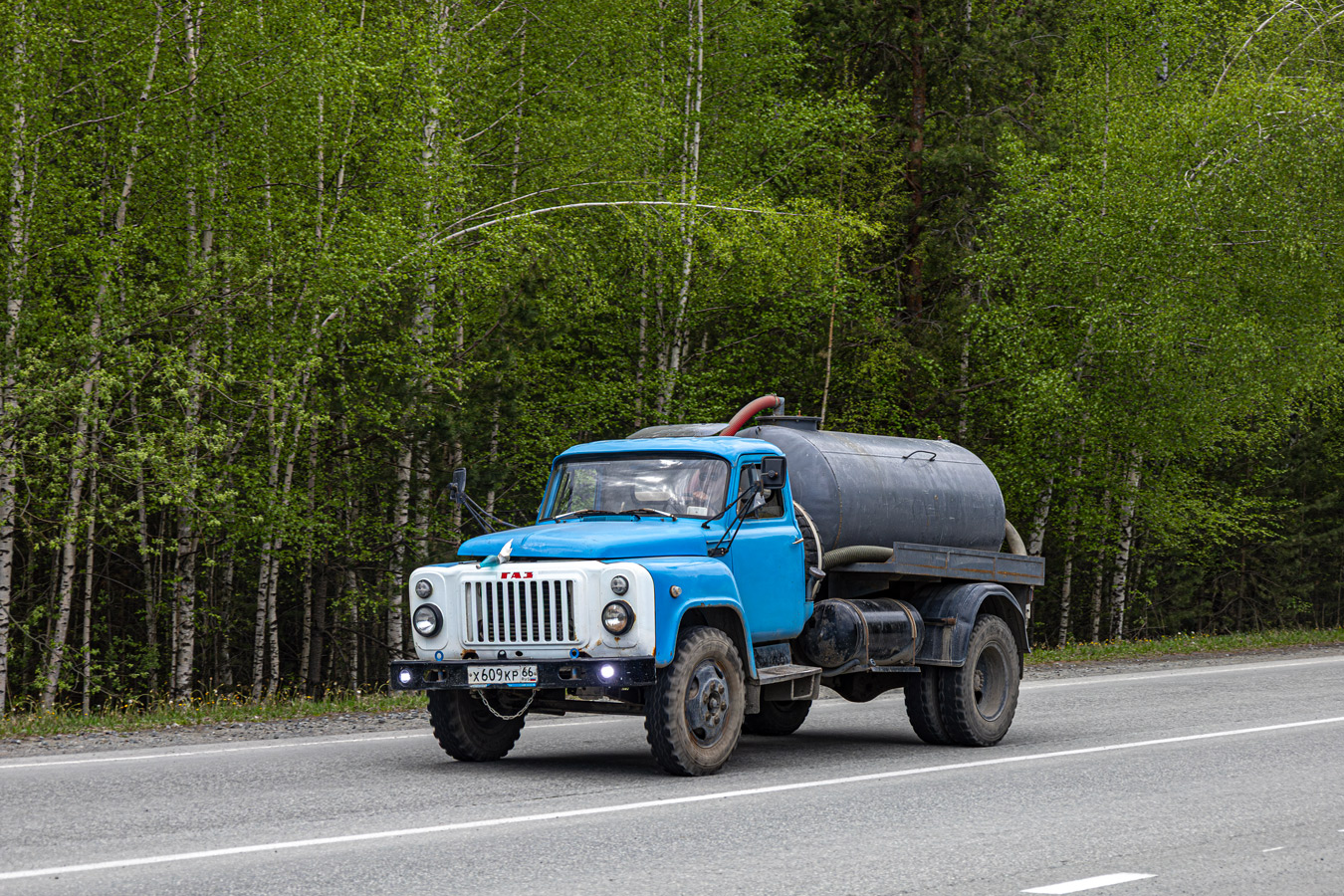 Свердловская область, № Х 609 КР 66 — ГАЗ-53-12