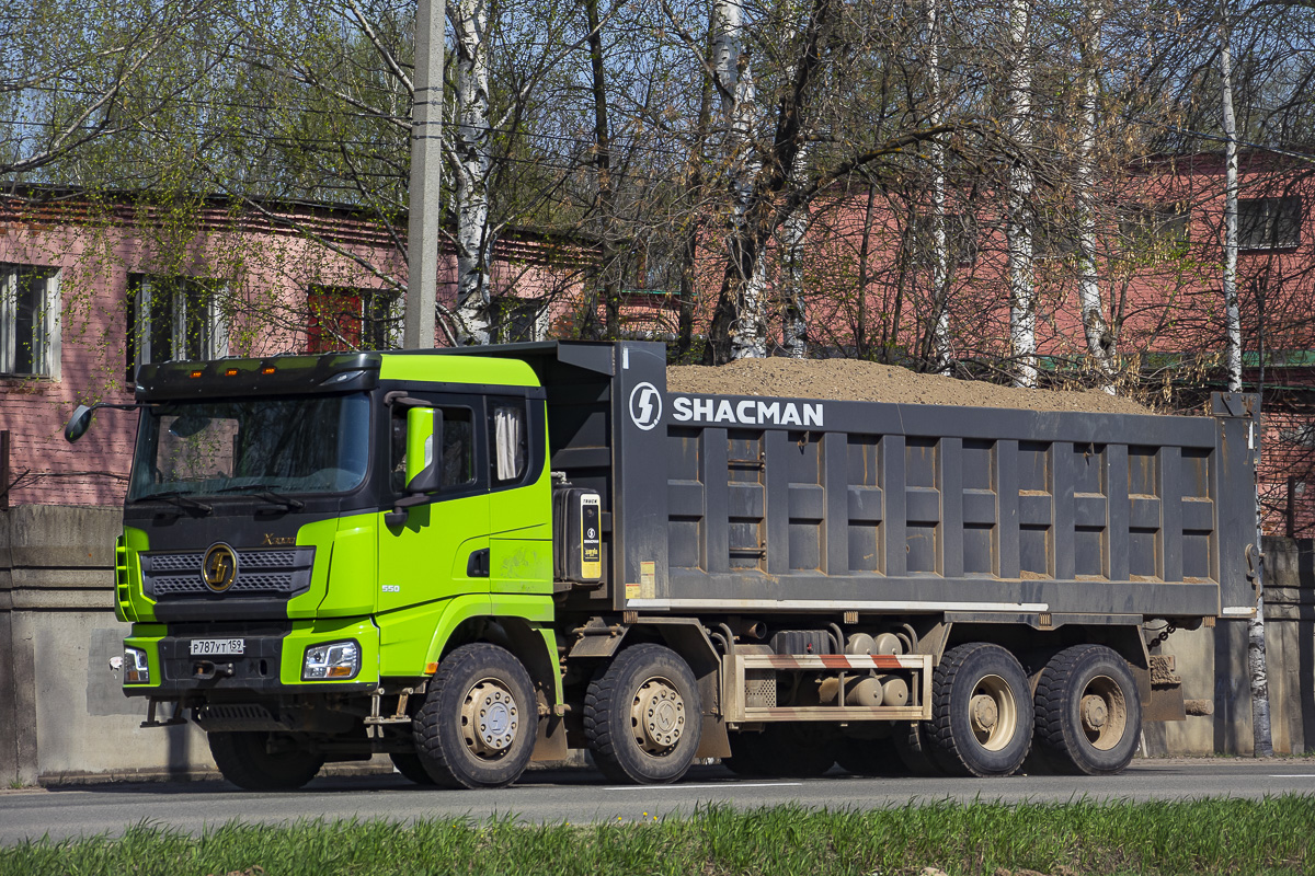 Пермский край, № Р 787 УТ 159 — Shaanxi Shacman X3000 SX3318