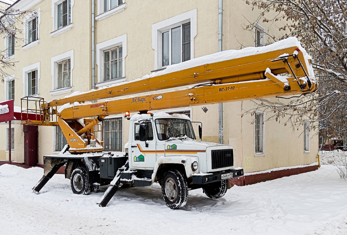 Московская область, № Н 549 СР 190 — ГАЗ-3309