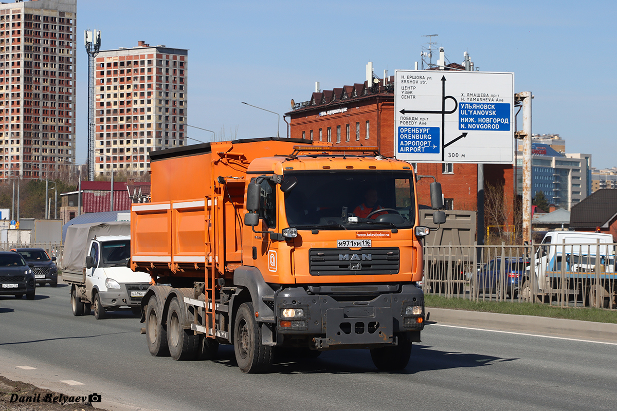 Татарстан, № М 971 УМ 116 — MAN TGA (общая модель)